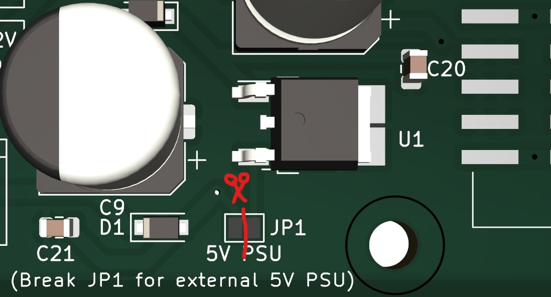 Meanwell's +5V channel configuration.